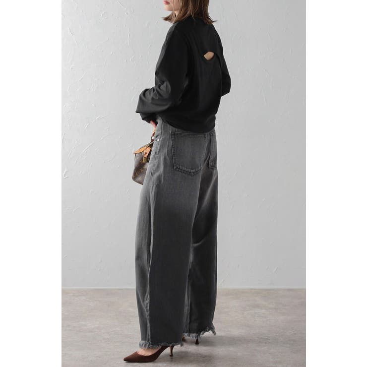 バックカットアウトデザインロンT 88-004211 | BONJOUR SAGAN | 詳細画像10 