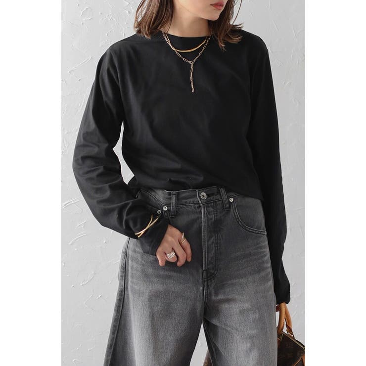 バックカットアウトデザインロンT 88-004211 | BONJOUR SAGAN | 詳細画像11 