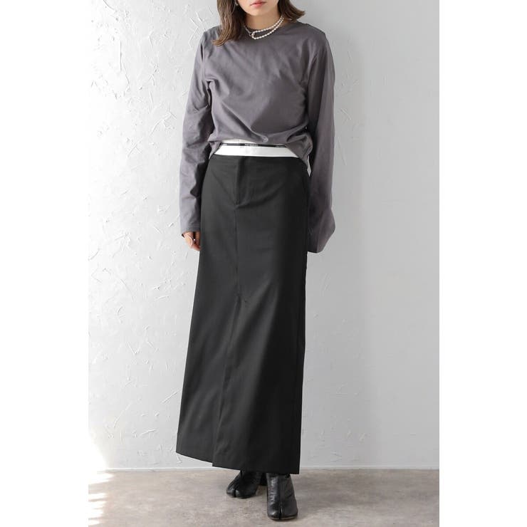 バックカットアウトデザインロンT 88-004211 | BONJOUR SAGAN | 詳細画像17 