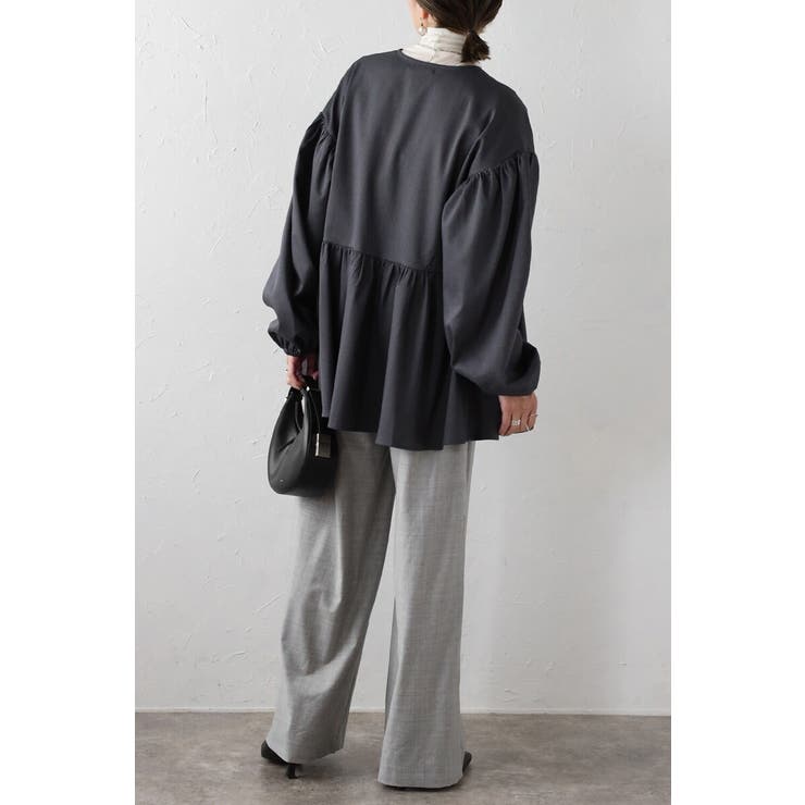 フロントジップペプラムチュニック 88-004223 | BONJOUR SAGAN | 詳細画像11 