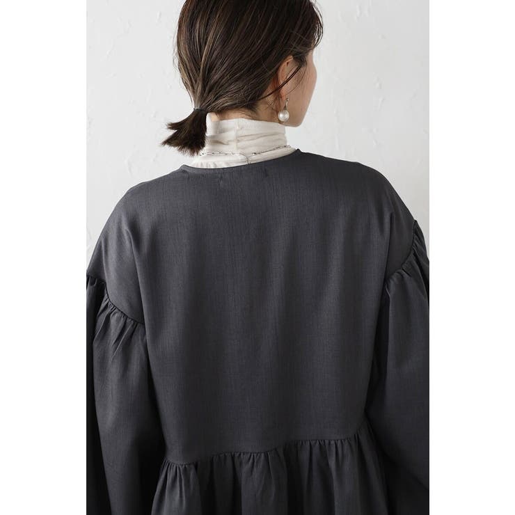 フロントジップペプラムチュニック 88-004223 | BONJOUR SAGAN | 詳細画像16 