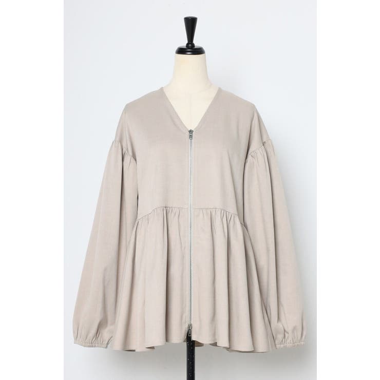 フロントジップペプラムチュニック 88-004223 | BONJOUR SAGAN | 詳細画像25 