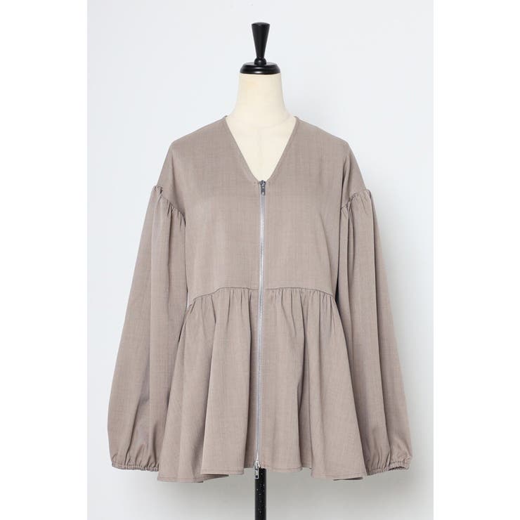 フロントジップペプラムチュニック 88-004223 | BONJOUR SAGAN | 詳細画像27 