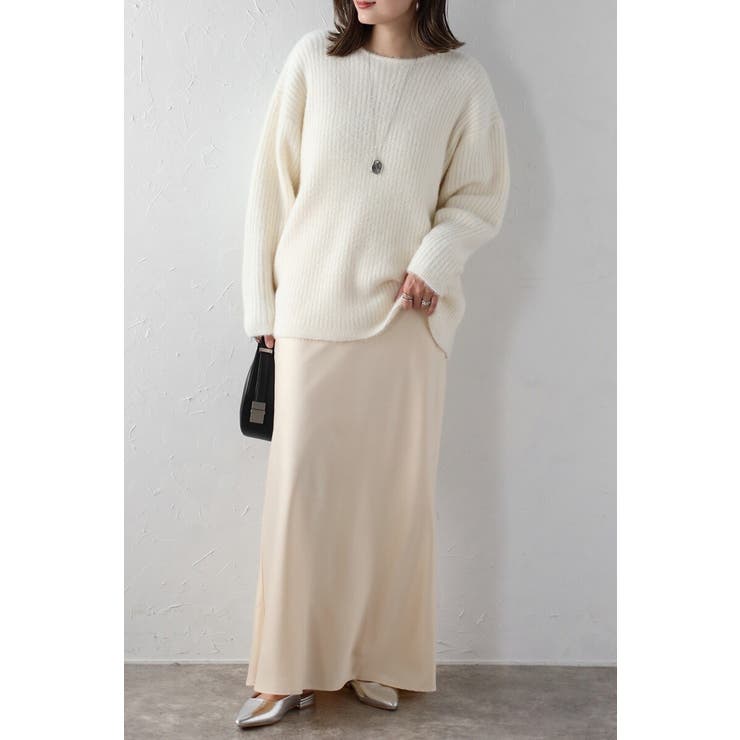 前後2WAYシャギーミドルニット 88-004224 | BONJOUR SAGAN | 詳細画像6 