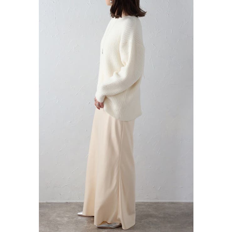 前後2WAYシャギーミドルニット 88-004224 | BONJOUR SAGAN | 詳細画像8 