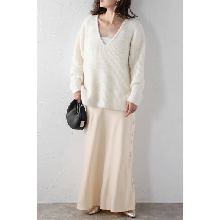 前後2WAYシャギーミドルニット 88-004224 | BONJOUR SAGAN | 詳細画像11 