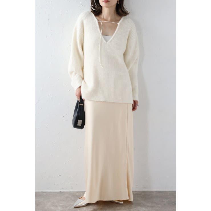 前後2WAYシャギーミドルニット 88-004224 | BONJOUR SAGAN | 詳細画像13 