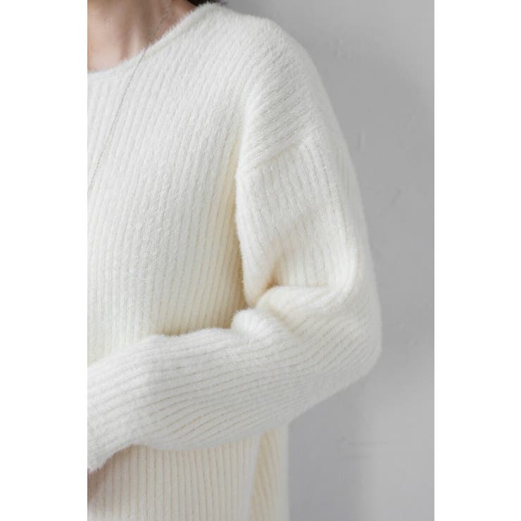 前後2WAYシャギーミドルニット 88-004224 | BONJOUR SAGAN | 詳細画像17 