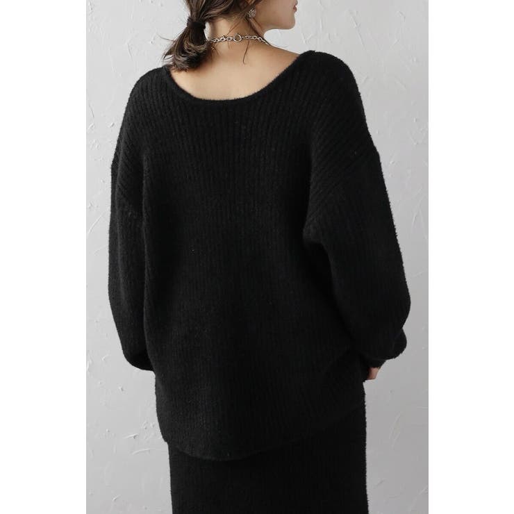 前後2WAYシャギーミドルニット 88-004224 | BONJOUR SAGAN | 詳細画像23 