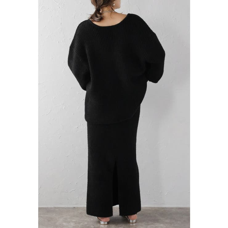 前後2WAYシャギーミドルニット 88-004224 | BONJOUR SAGAN | 詳細画像24 