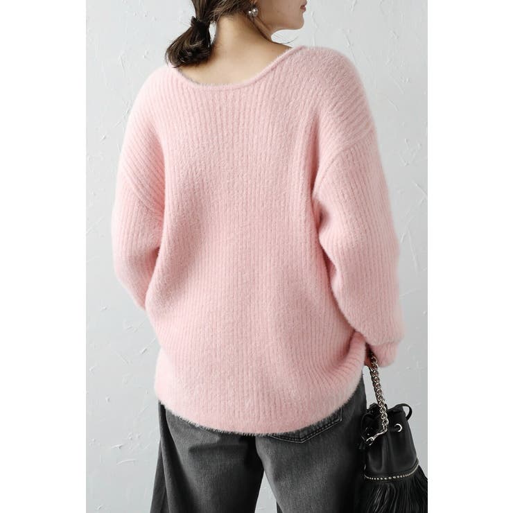 前後2WAYシャギーミドルニット 88-004224 | BONJOUR SAGAN | 詳細画像31 