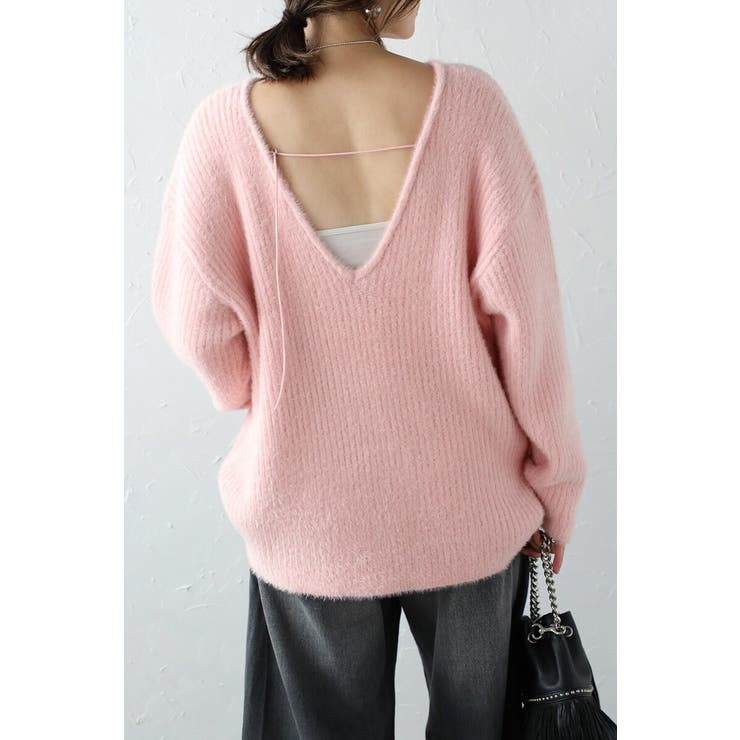 前後2WAYシャギーミドルニット 88-004224 | BONJOUR SAGAN | 詳細画像34 