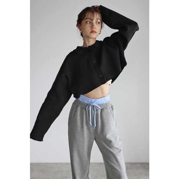 polo knit short | BONJOUR SAGAN | 詳細画像2 