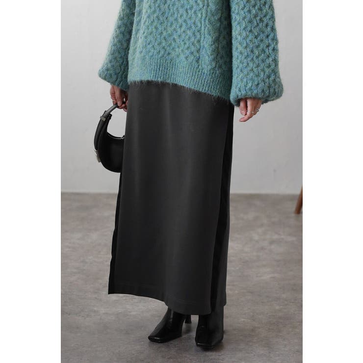 異素材配色タイトスカート 88-004230 | BONJOUR SAGAN | 詳細画像2 