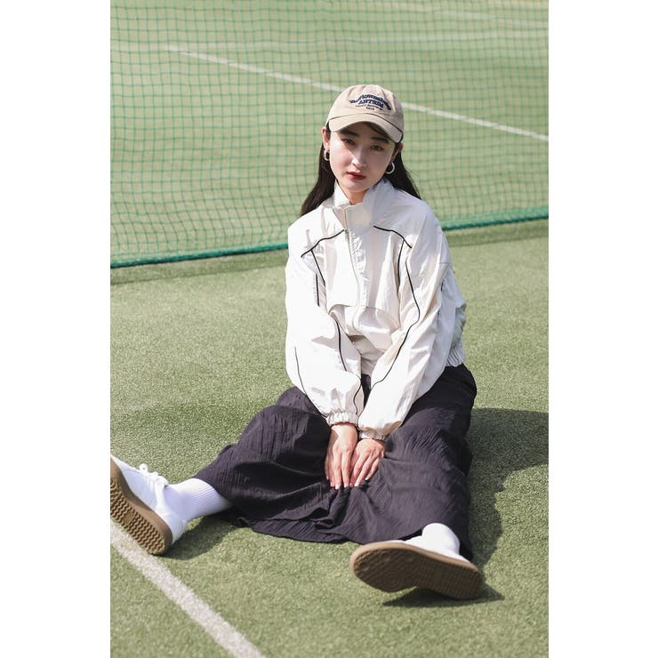 配色パイピングナイロントラックジャケット 88-004231 | BONJOUR SAGAN | 詳細画像1 