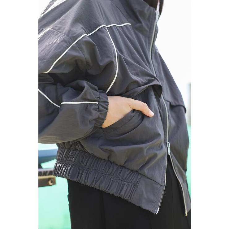 配色パイピングナイロントラックジャケット 88-004231 | BONJOUR SAGAN | 詳細画像15 