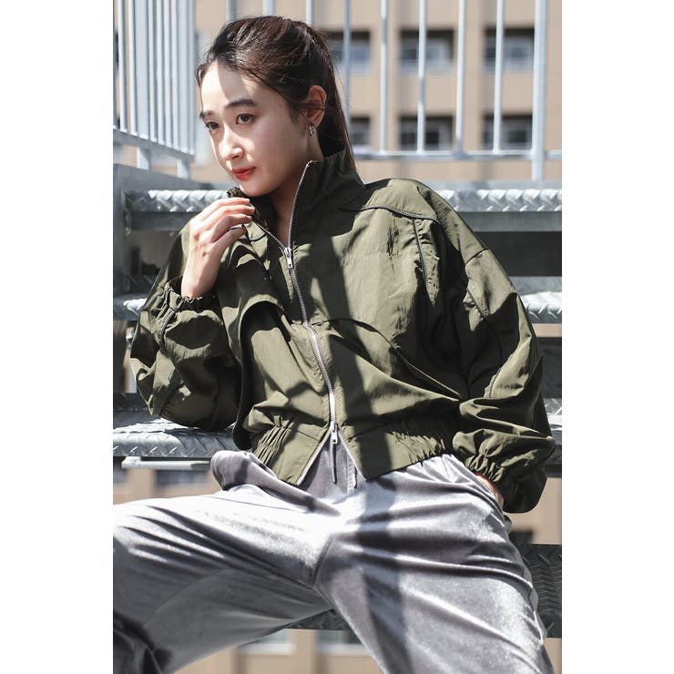 配色パイピングナイロントラックジャケット 88-004231 | BONJOUR SAGAN | 詳細画像20 