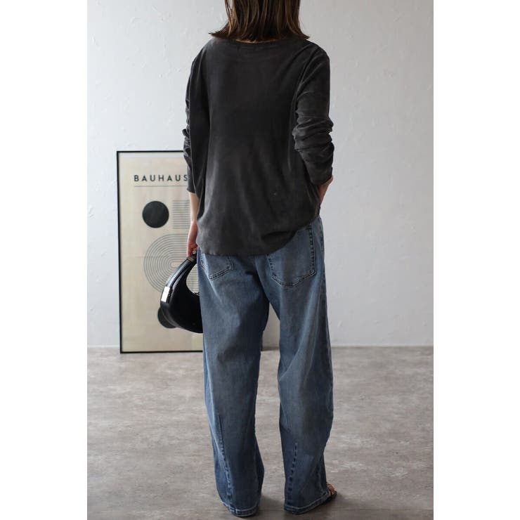 リラックスシアーベロアロンT 88-004232 | BONJOUR SAGAN | 詳細画像15 