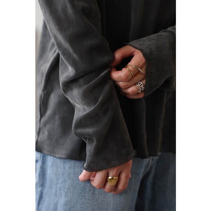 リラックスシアーベロアロンT 88-004232 | BONJOUR SAGAN | 詳細画像17 