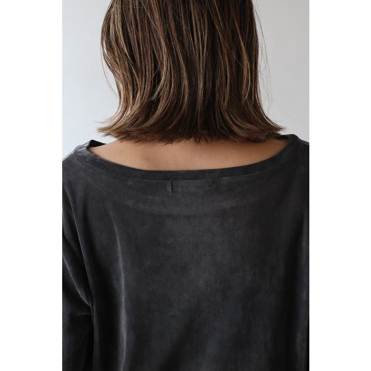 リラックスシアーベロアロンT 88-004232 | BONJOUR SAGAN | 詳細画像18 