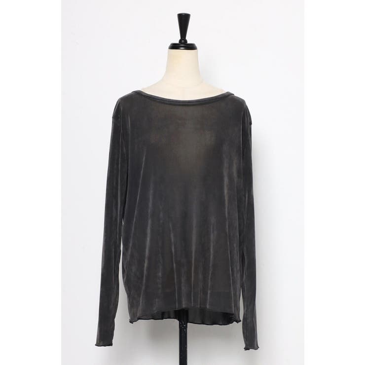 リラックスシアーベロアロンT 88-004232 | BONJOUR SAGAN | 詳細画像22 