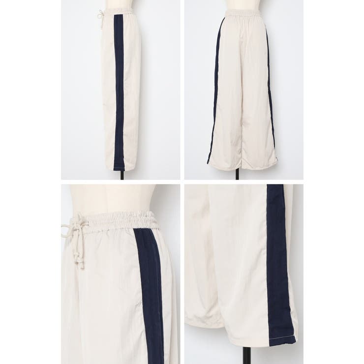 裾ドロストサイドラインナイロンパンツ 88-004233 | BONJOUR SAGAN | 詳細画像22 