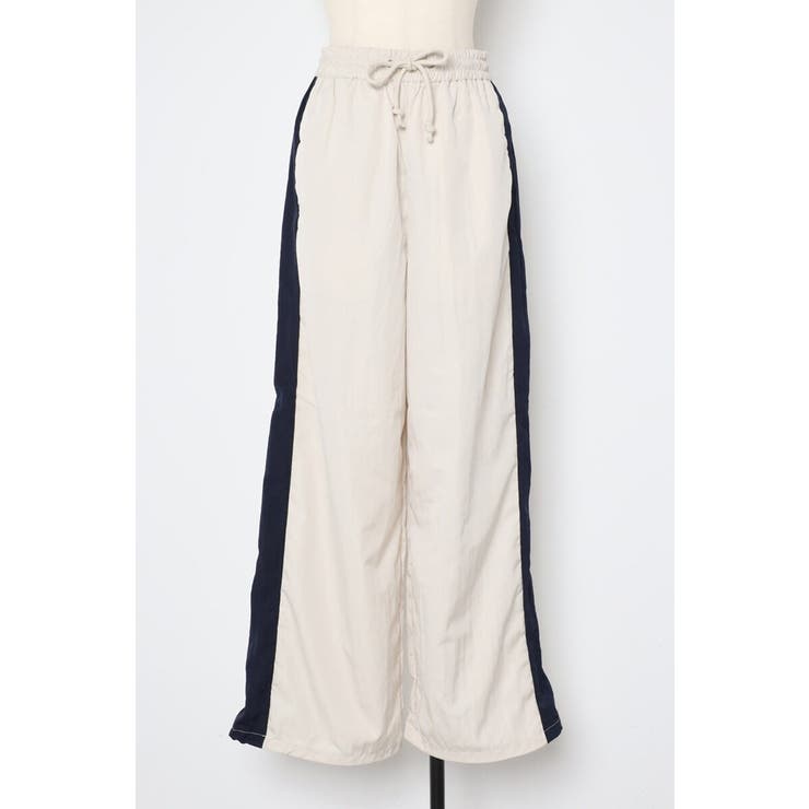 裾ドロストサイドラインナイロンパンツ 88-004233 | BONJOUR SAGAN | 詳細画像23 