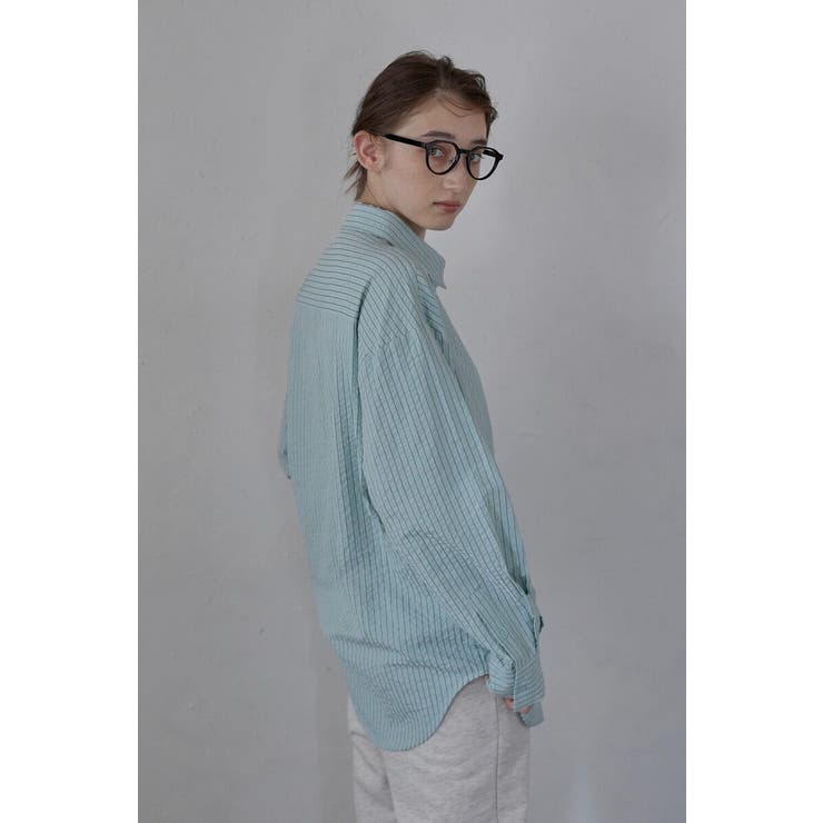 bumpy stripe shirt[品番：BLEW0008809]｜BONJOUR  SAGAN（ボンジュールサガン）のレディースファッション通販｜SHOPLIST（ショップリスト）