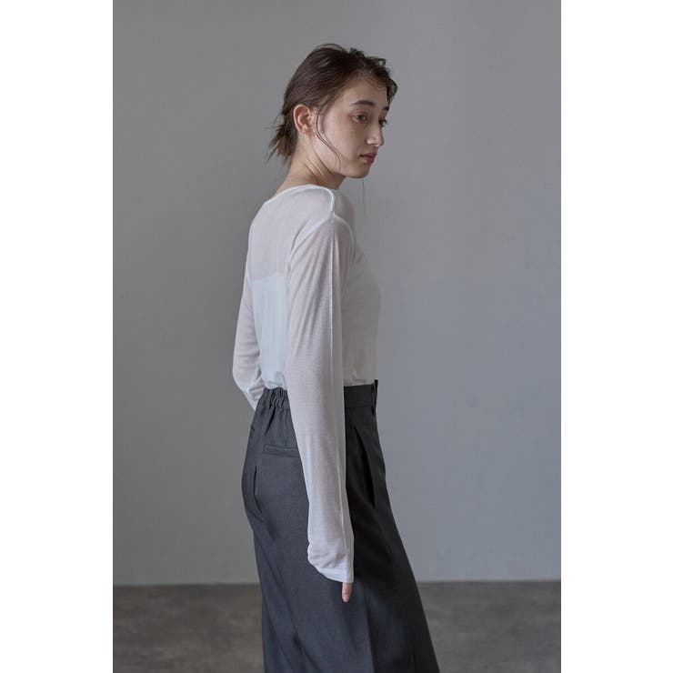 long sleeve sheer | BONJOUR SAGAN | 詳細画像3 