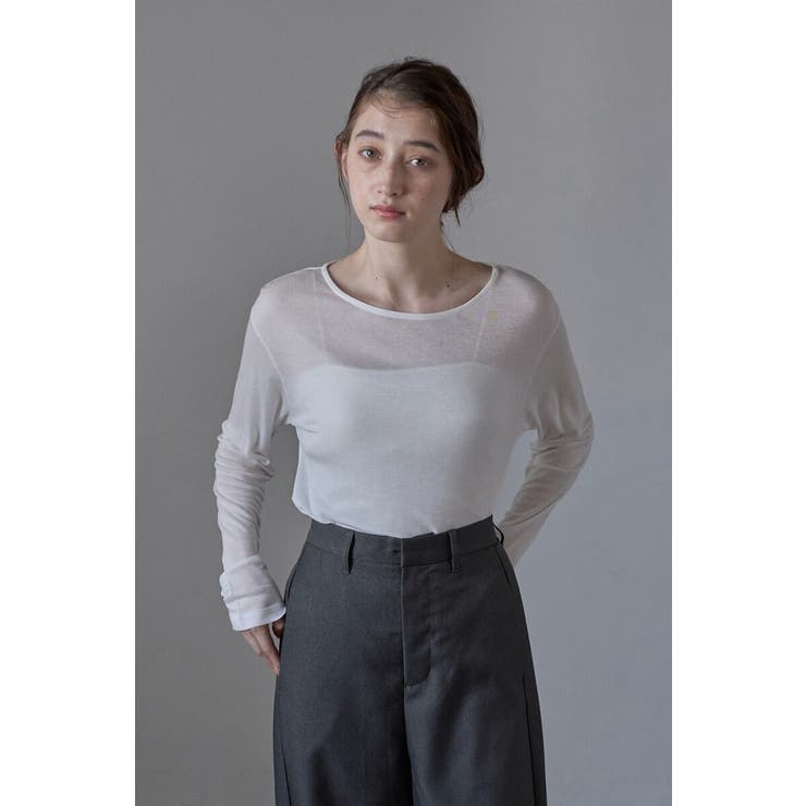 long sleeve sheer | BONJOUR SAGAN | 詳細画像5 