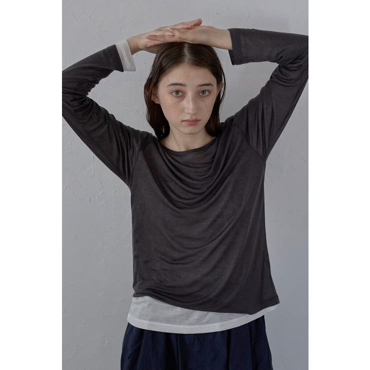 long sleeve sheer | BONJOUR SAGAN | 詳細画像12 