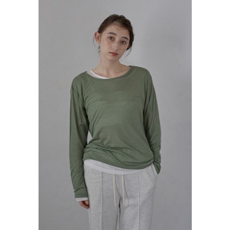 long sleeve sheer | BONJOUR SAGAN | 詳細画像21 