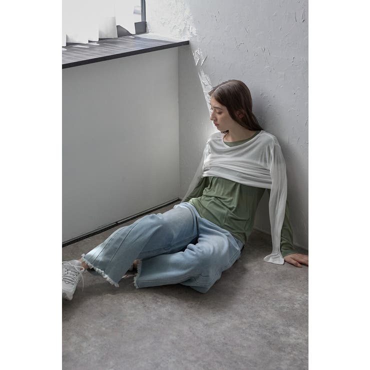 long sleeve sheer | BONJOUR SAGAN | 詳細画像32 