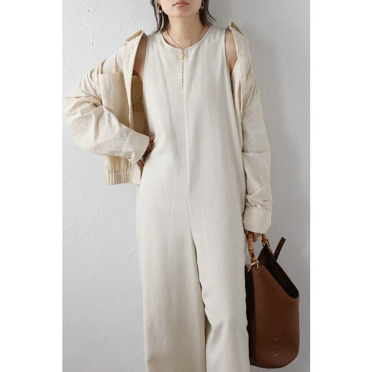 ヘリンボーンAラインオールインワン 88-004241 | BONJOUR SAGAN | 詳細画像8 