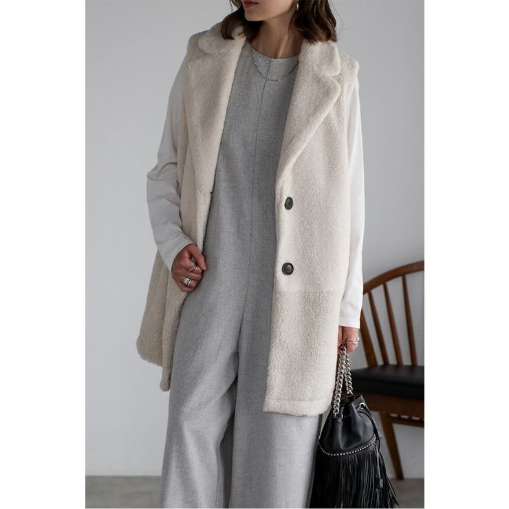 ヘリンボーンAラインオールインワン 88-004241 | BONJOUR SAGAN | 詳細画像18 