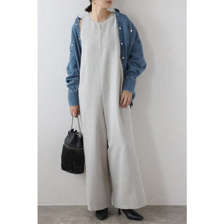 ヘリンボーンAラインオールインワン 88-004241 | BONJOUR SAGAN | 詳細画像19 