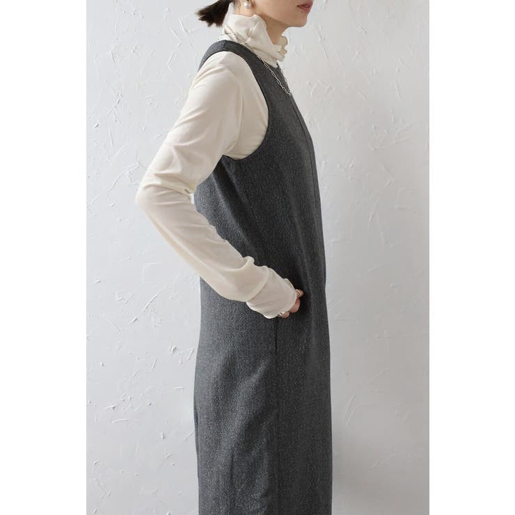 ヘリンボーンAラインオールインワン 88-004241 | BONJOUR SAGAN | 詳細画像28 