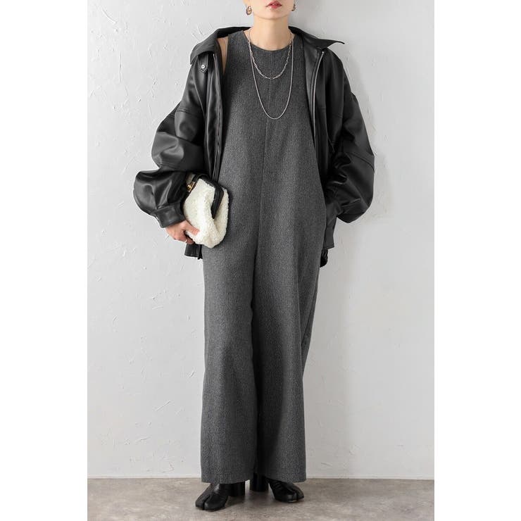 ヘリンボーンAラインオールインワン 88-004241 | BONJOUR SAGAN | 詳細画像30 