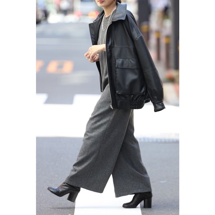 ヘリンボーンAラインオールインワン 88-004241 | BONJOUR SAGAN | 詳細画像32 