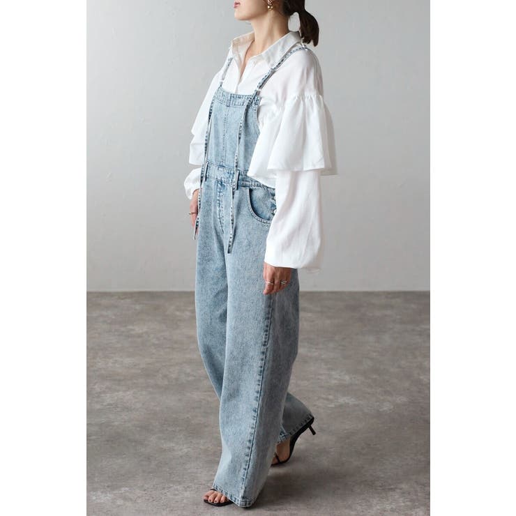 ストラップデザインデニムサロペット 88-004243 | BONJOUR SAGAN | 詳細画像7 