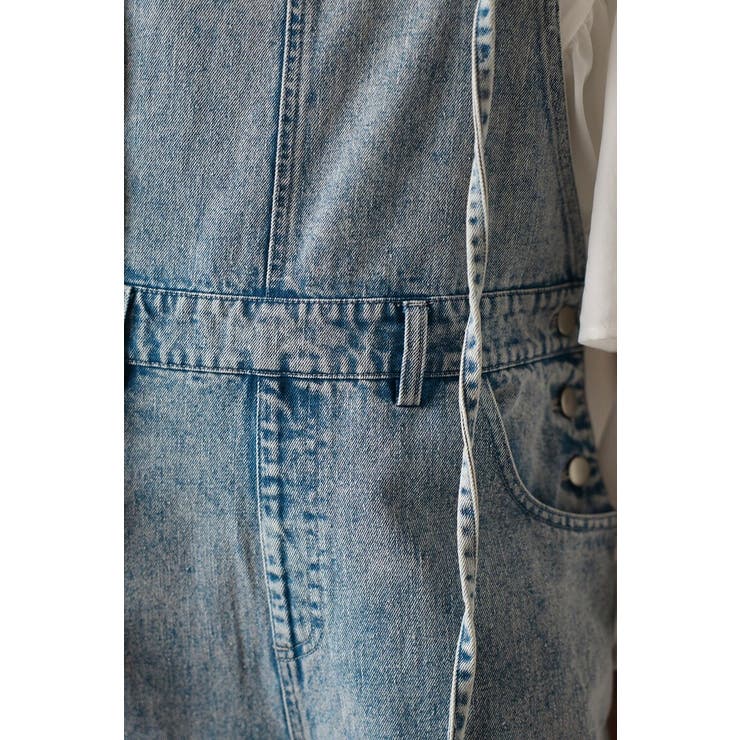 ストラップデザインデニムサロペット 88-004243 | BONJOUR SAGAN | 詳細画像9 