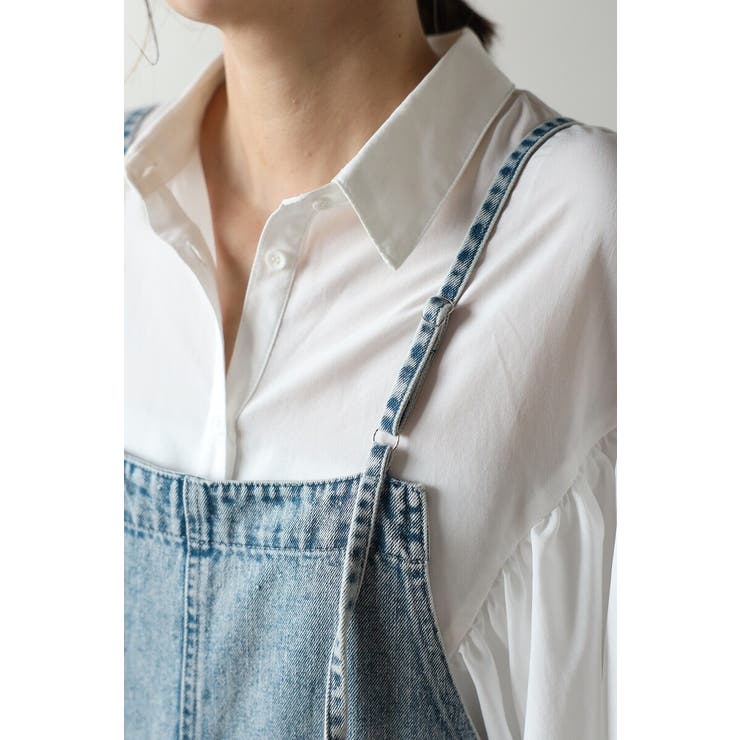 ストラップデザインデニムサロペット 88-004243 | BONJOUR SAGAN | 詳細画像12 