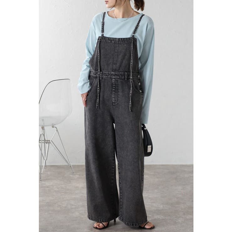 ストラップデザインデニムサロペット 88-004243 | BONJOUR SAGAN | 詳細画像16 