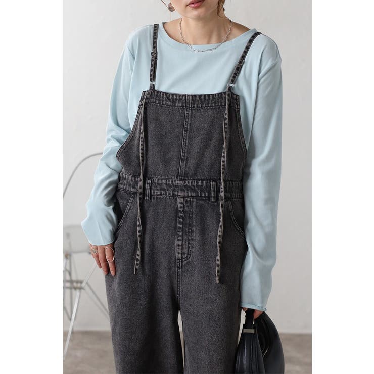 ストラップデザインデニムサロペット 88-004243 | BONJOUR SAGAN | 詳細画像17 