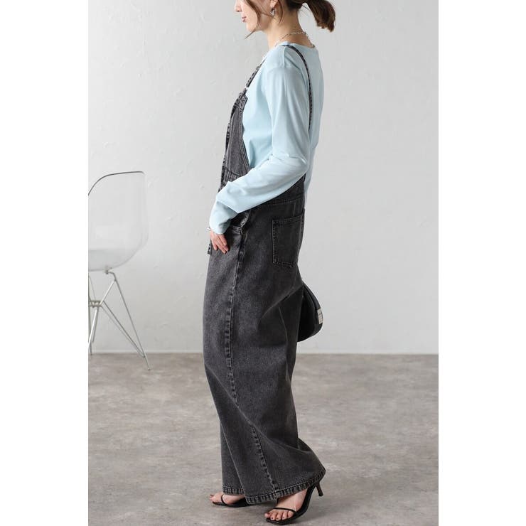 ストラップデザインデニムサロペット 88-004243 | BONJOUR SAGAN | 詳細画像18 