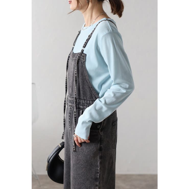 ストラップデザインデニムサロペット 88-004243 | BONJOUR SAGAN | 詳細画像19 