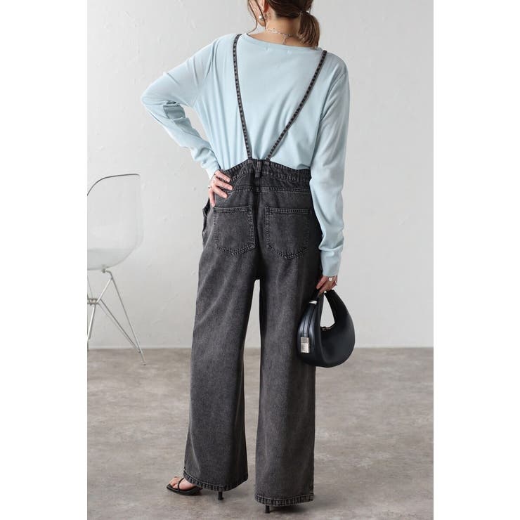 ストラップデザインデニムサロペット 88-004243 | BONJOUR SAGAN | 詳細画像20 