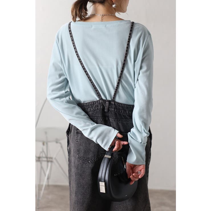 ストラップデザインデニムサロペット 88-004243 | BONJOUR SAGAN | 詳細画像21 