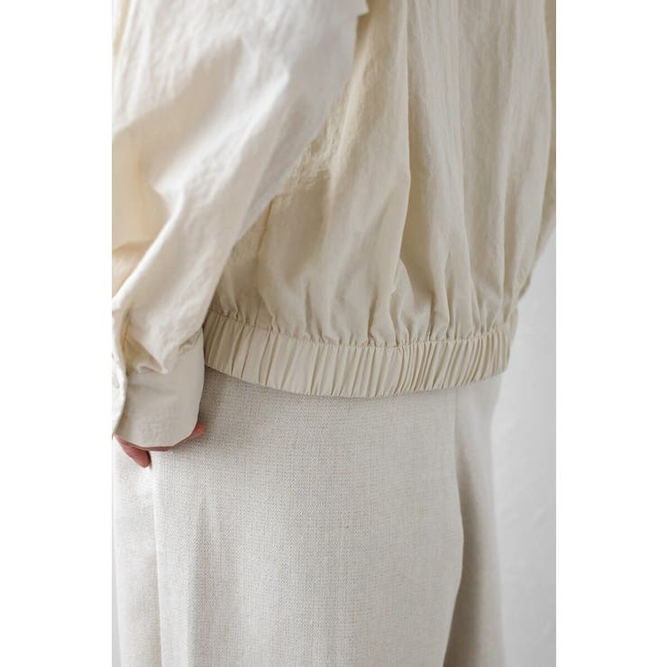 裾ギャザーナイロンミドルシャツジャケット 88-004245 | BONJOUR SAGAN | 詳細画像16 