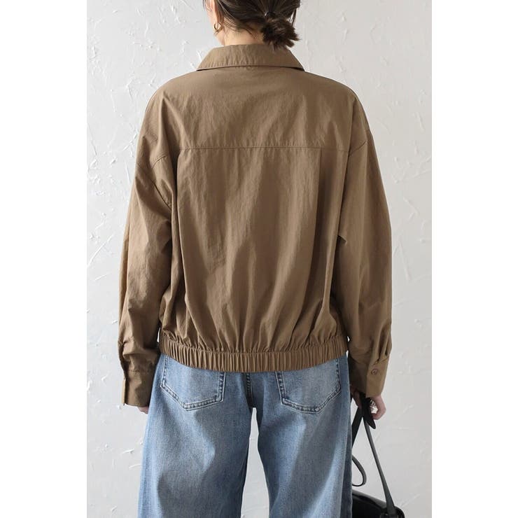 裾ギャザーナイロンミドルシャツジャケット 88-004245 | BONJOUR SAGAN | 詳細画像20 